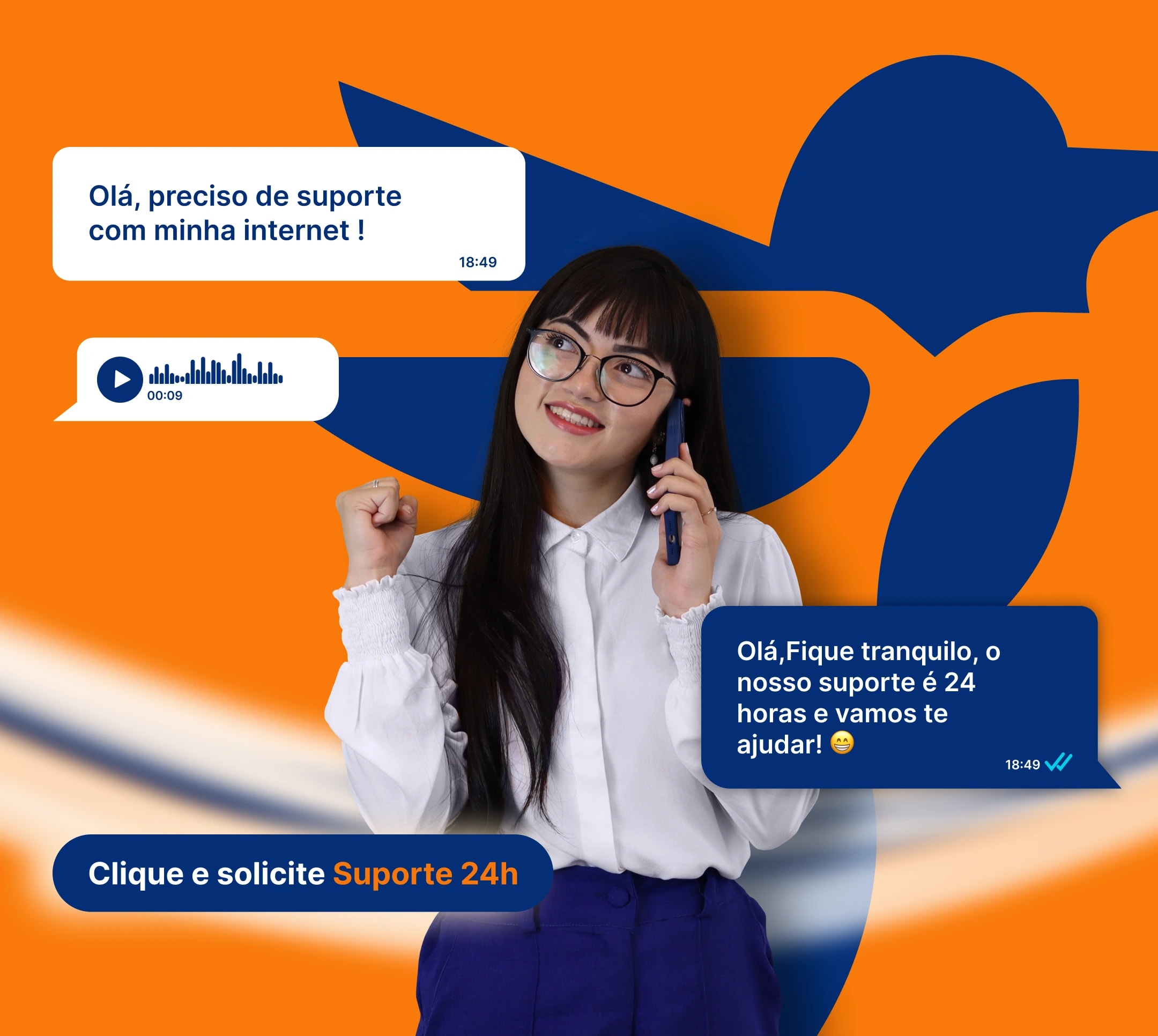 Banner de atendimento